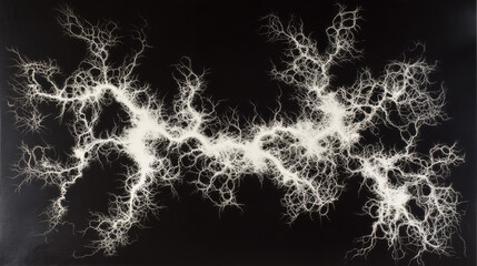 Lichtenberg Figure: Intricate Electrical Discharge Patterns