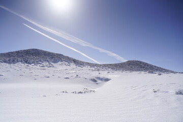 한라산 영실 어리목 눈꽃 설산