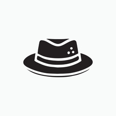 Hat Flat Design Icon