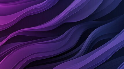 Obraz premium Abstract Purple and Blue Wavy Lines Background
