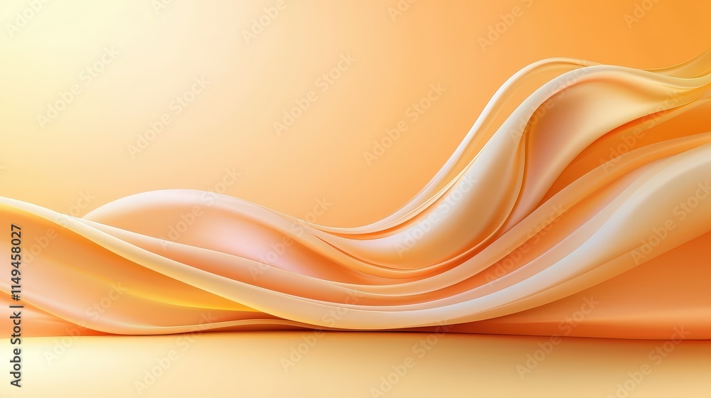 Poster warm, textured backgrounds with smooth orange and yellow gradients, perfect for adding a soft, artis