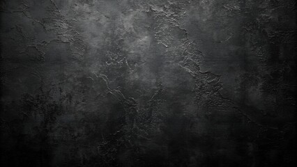 Fototapeta premium Grunge velvet solid dark black textured background