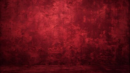 Obraz premium Grunge velvet solid dark red textured background