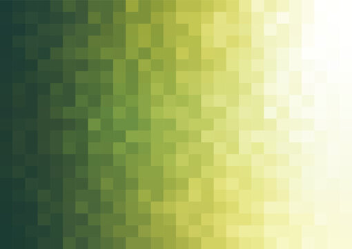 abstract minimal pixel background in shade of green illustration template for presentation slide