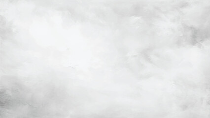 Silver ink and watercolor textures on white paper background. Art abstract smooth grey watercolor paint texture background. 