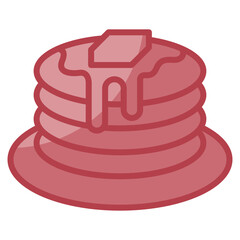 Pancake Icon Element For Design