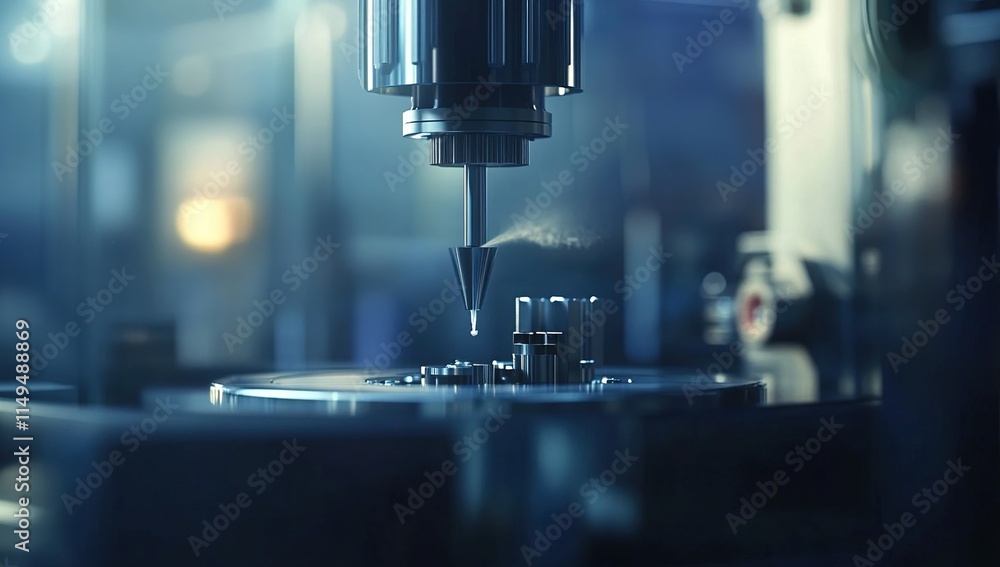 Poster precision machining: automated process creates metal parts with extreme accuracy in factory setting