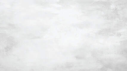 Naklejka premium Silver ink and watercolor textures on white paper background. Whitewashed painted textured abstract background with brush strokes in white and black shades. 