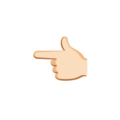Pointing Right Emoji
