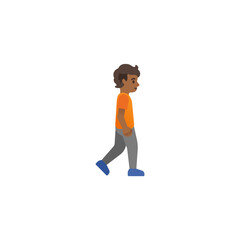 Walking Person Emoji (Male)
