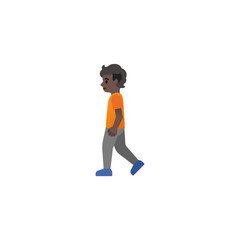 Walking Person Emoji (Male)