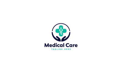 Professional Innovative Unique Modern Medical Care Branding Logos Vector, Adaptive Designs for Medical Healthcare Wellness Services