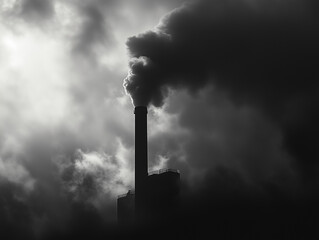 smoke from chimney