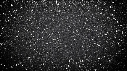 Abstract Black and White Granular Texture Background