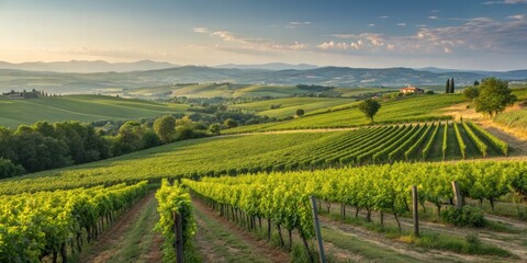Vineyard in region country
