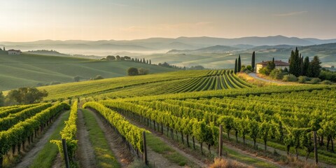 Vineyard in region country
