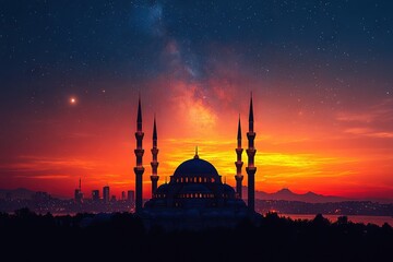 Fototapeta premium islamic background