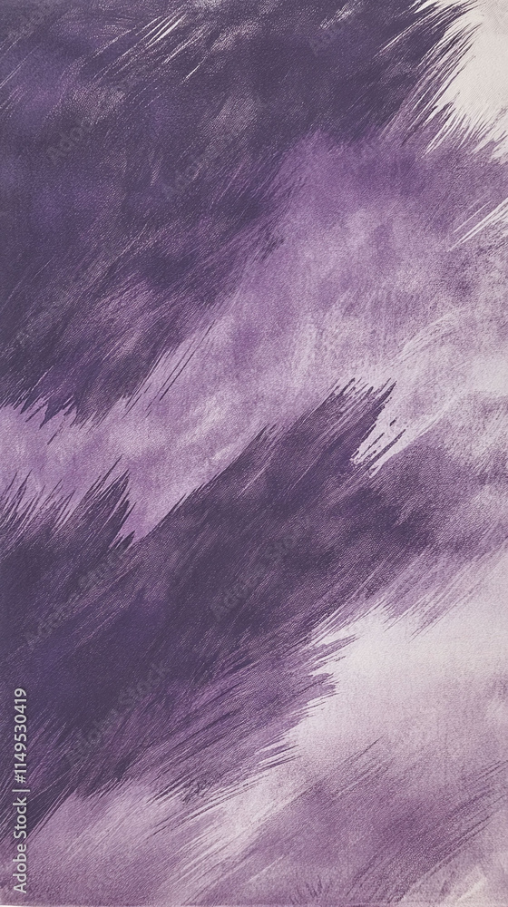 Poster dynamic pastel design with shades of lavender and cream layered with subtle noise grains for depth.