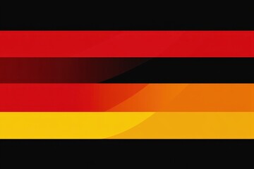Obraz premium Abstract German Flag Design: A Bold and Vibrant Color Study with Black, Red, and Gold Hues