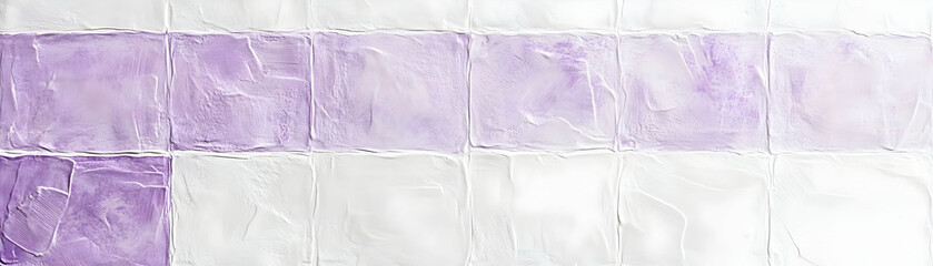 Obraz premium Lavender White Textured Abstract Illustration