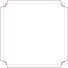 四角フレーム