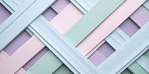 Pastel 3D Abstract Background