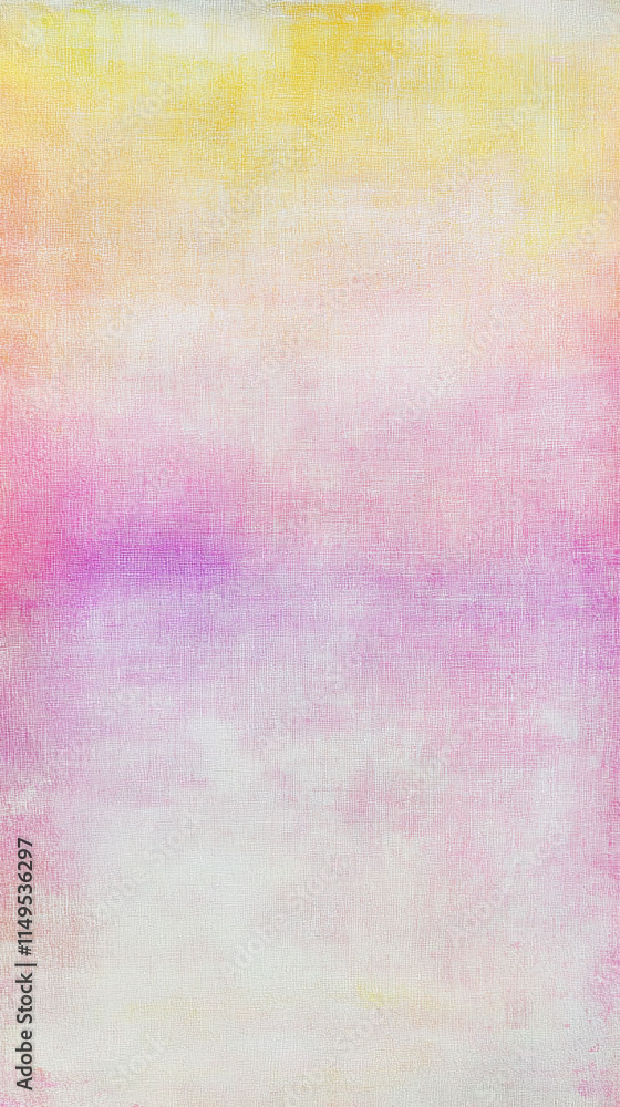 Poster pastel background with a gentle shift from soft yellow to azalea pink topped with a fine white noise