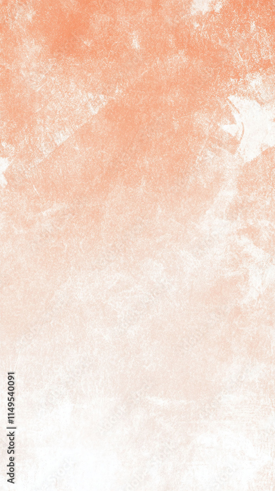 Poster subtle pastel background with a gradient of light coral and cream finished with a delicate white noi