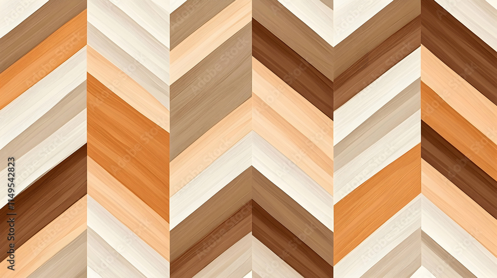 Poster herringbone wood pattern texture background for design. generative ai