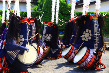 岩手県民俗芸能公演　鹿踊り