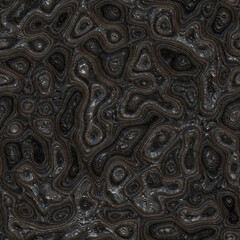 Seamless background. Abstract 3D Background with flowing metal texture. Abstract seamless background as a basis for web site.