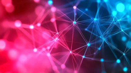 Abstract Transportation Network Concept in AR Style