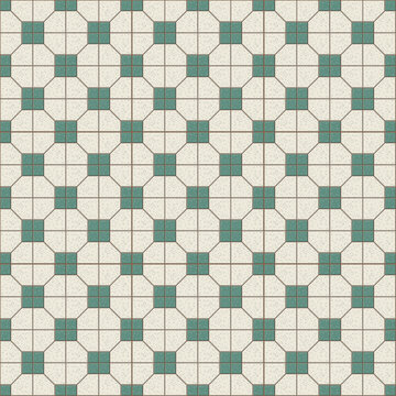 Nanyang Traditional Kopitiam Tiles Pattern.