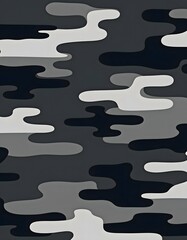 Monochrome abstract pattern
