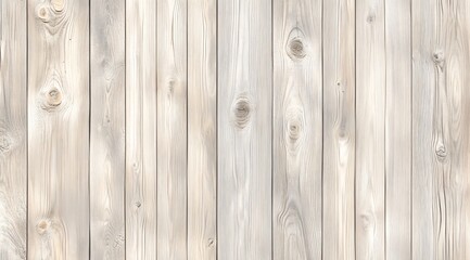 Obraz premium Light Gray Wooden Planks Background Texture Seamless