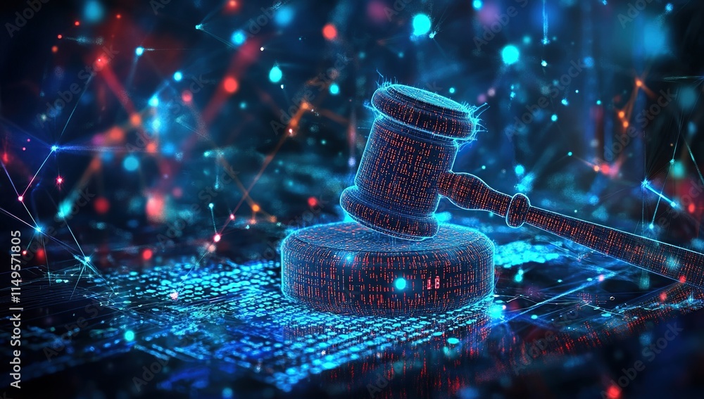 Poster digital justice: exploring algorithmic law and the future of courts online, virtually transforming l