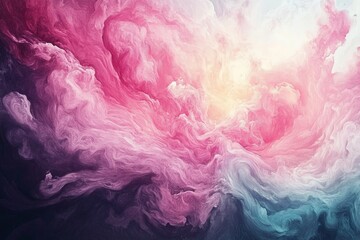 Dreamy and otherworldly background painting ideal for captivating artistic creations and designs