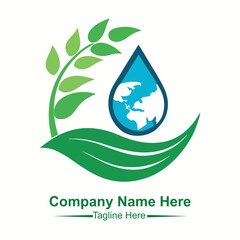 Eco-friendly logo