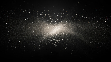 Obraz premium Dust Particles in Spotlight Beam – Atmospheric Texture Effect