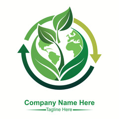 Eco-friendly logo