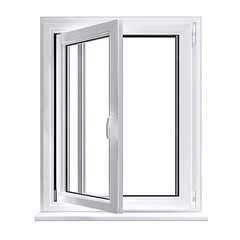 window on white