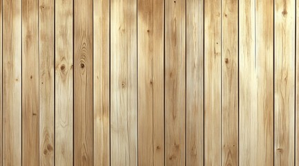 Obraz premium Natural Light Wooden Plank Wall Texture Background