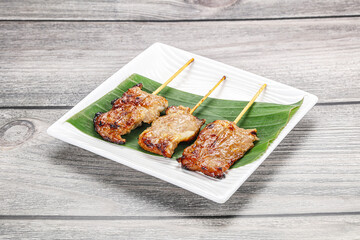 Thai cuisine - grilled pork skewer