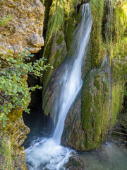La Batida or old mill waterfall, Teruel, Spain