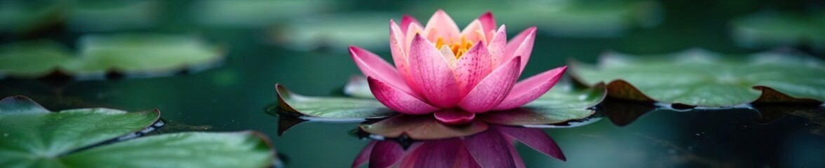 Fototapeta premium Submerged petals unfolding like a secret garden, unfolded, mysterious, water