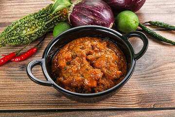 Indian cuisine - chicken masala sauce