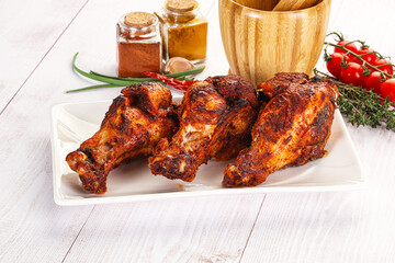Indian tandoori turkey shoulder wing