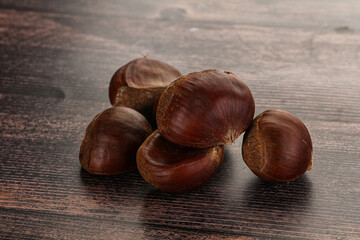 Tasty delicous brown natural Chestnut