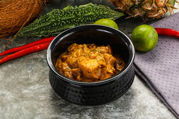 Indian cuisne - Chicken massala with sauce