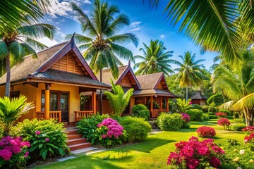 Tropical Paradise Bungalows - Luxurious Resort Retreats
